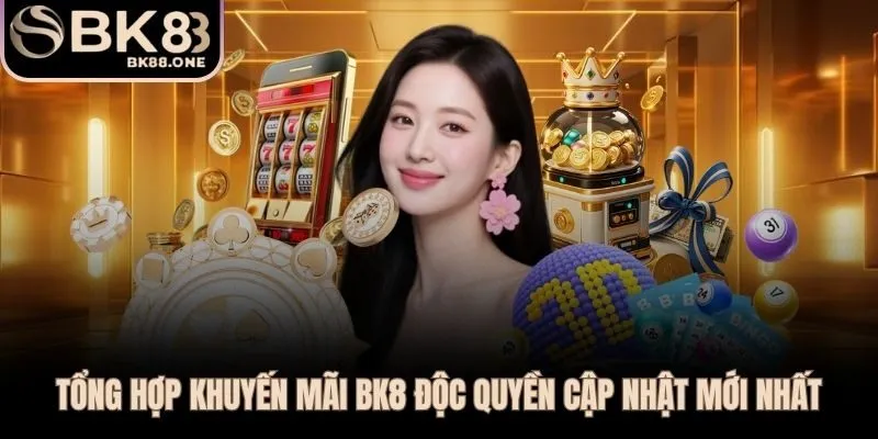 Ưu đãi BK8 cập nhật liên tục với thưởng chào mừng lên tới 40 triệu